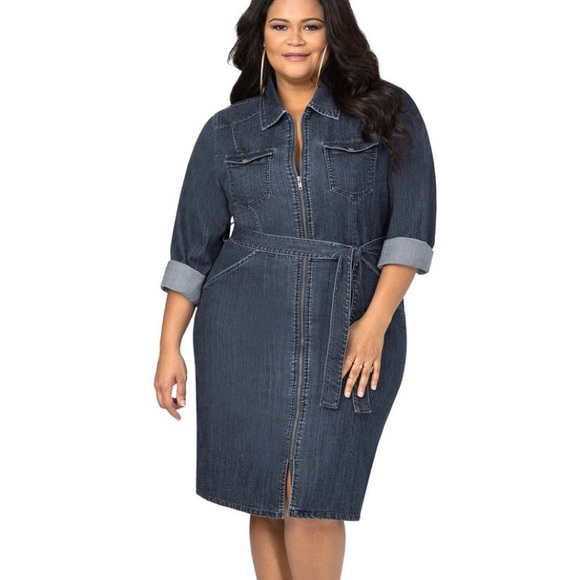 denim dresses size 22